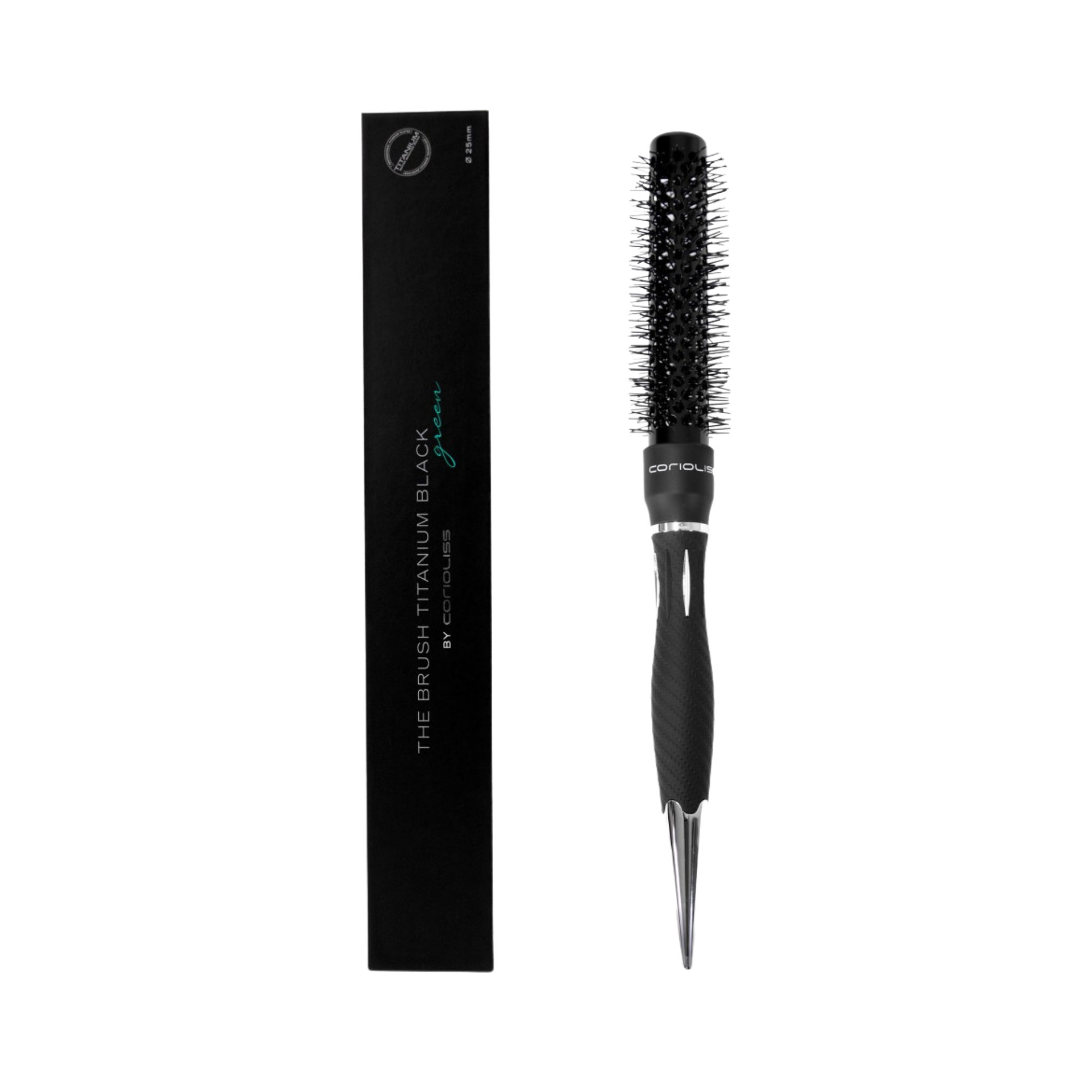Corioliss Blow-Dry Brush 25 mm - Titanium Black Green