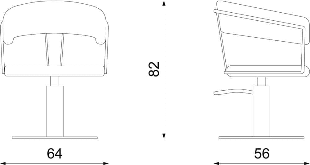 Frizerska stolica Posh