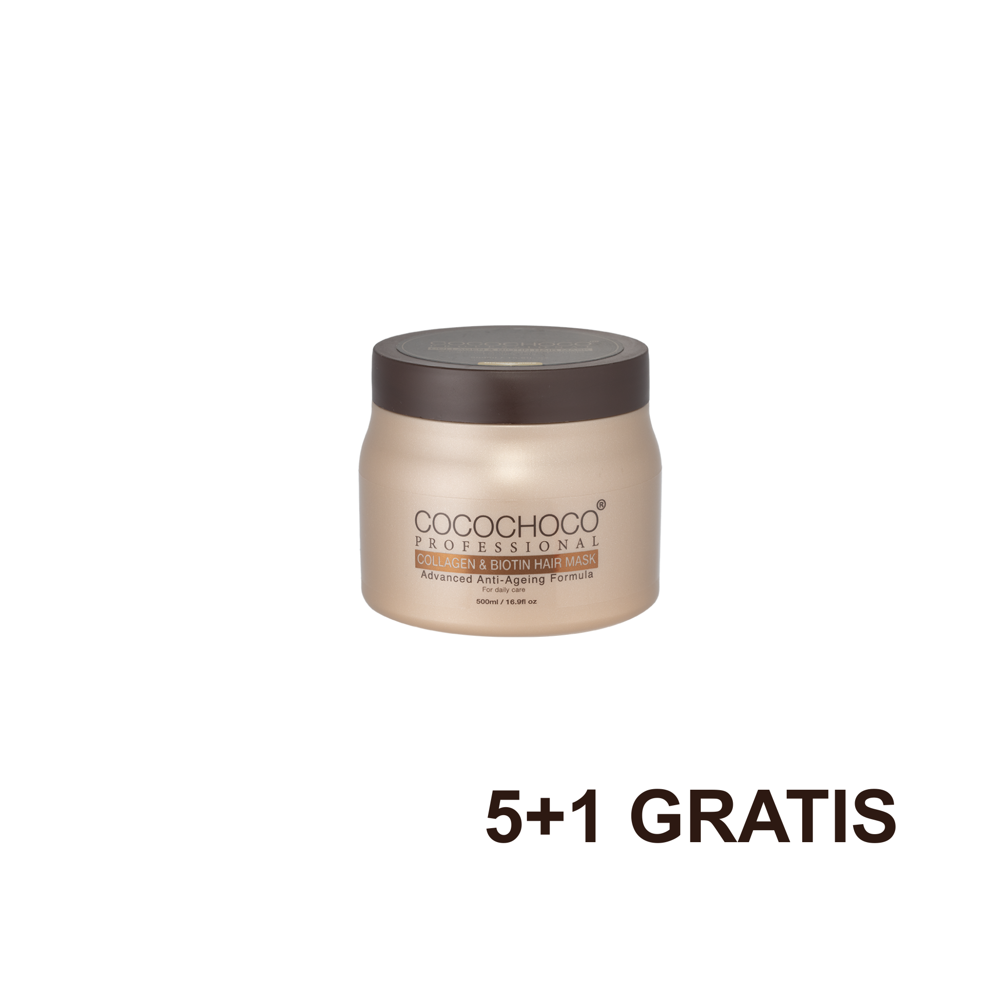 5+1 GRATIS Cocochoco Kolagen & Biotin maska za kosu 500ml