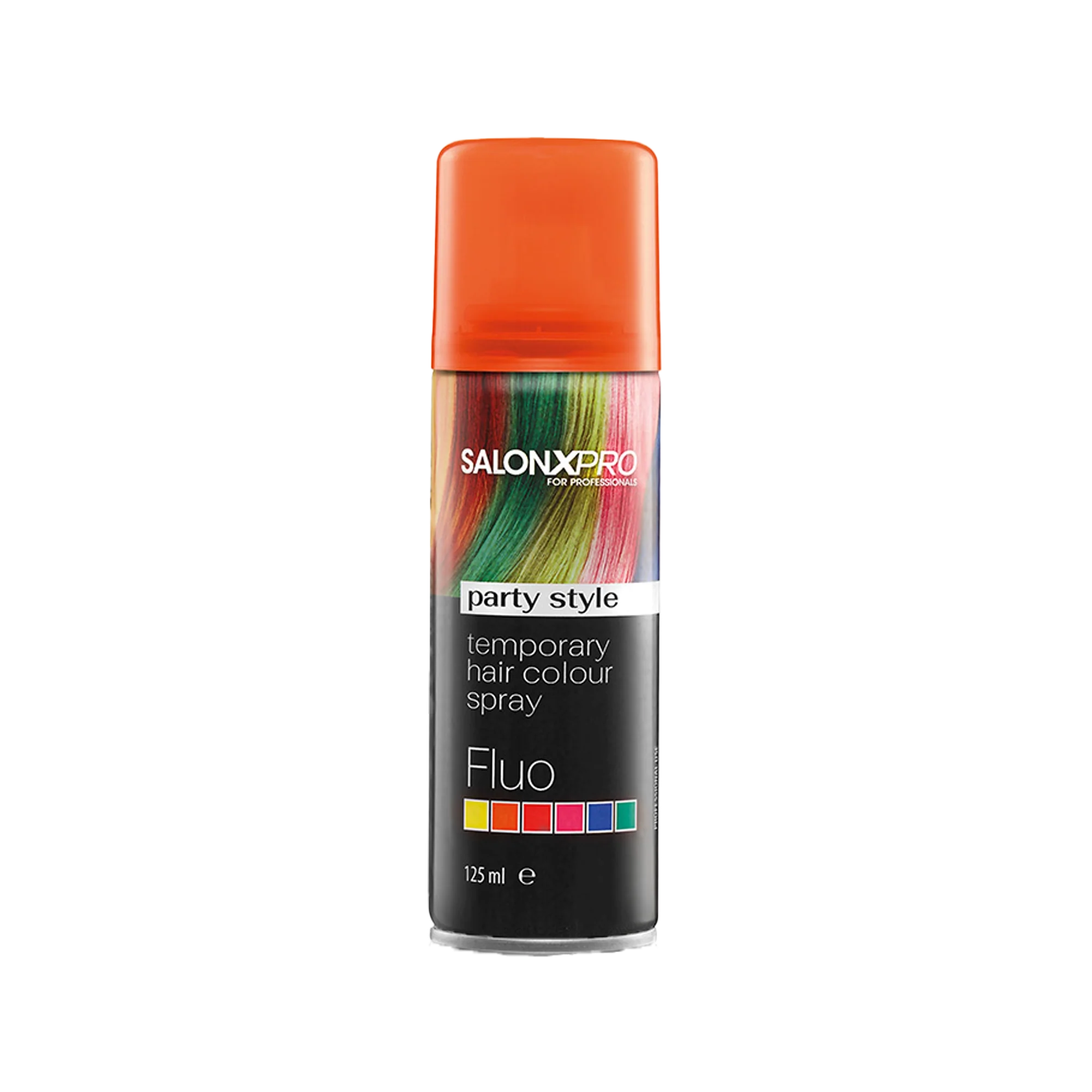 Xanipro sprej za privremeno bojanje kose Fluo Orange 125 ml