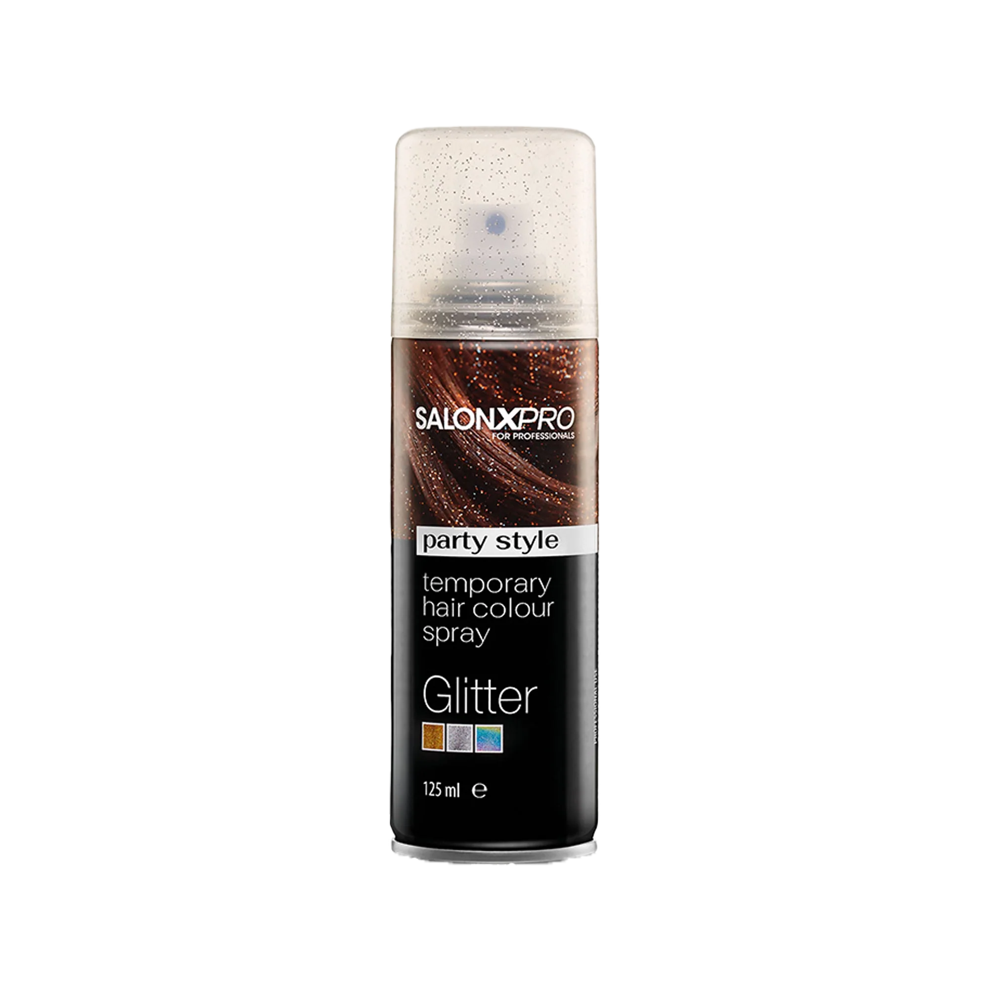 Xanipro srebrni glitter sprej za kosu 125 ml