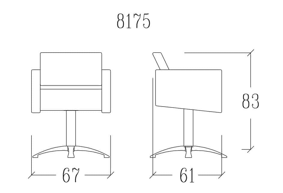 Frizerska stolica Trafalgar