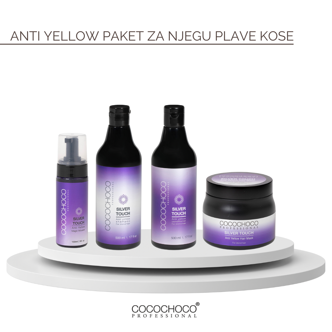 Anti Yellow paket za njegu plave kose