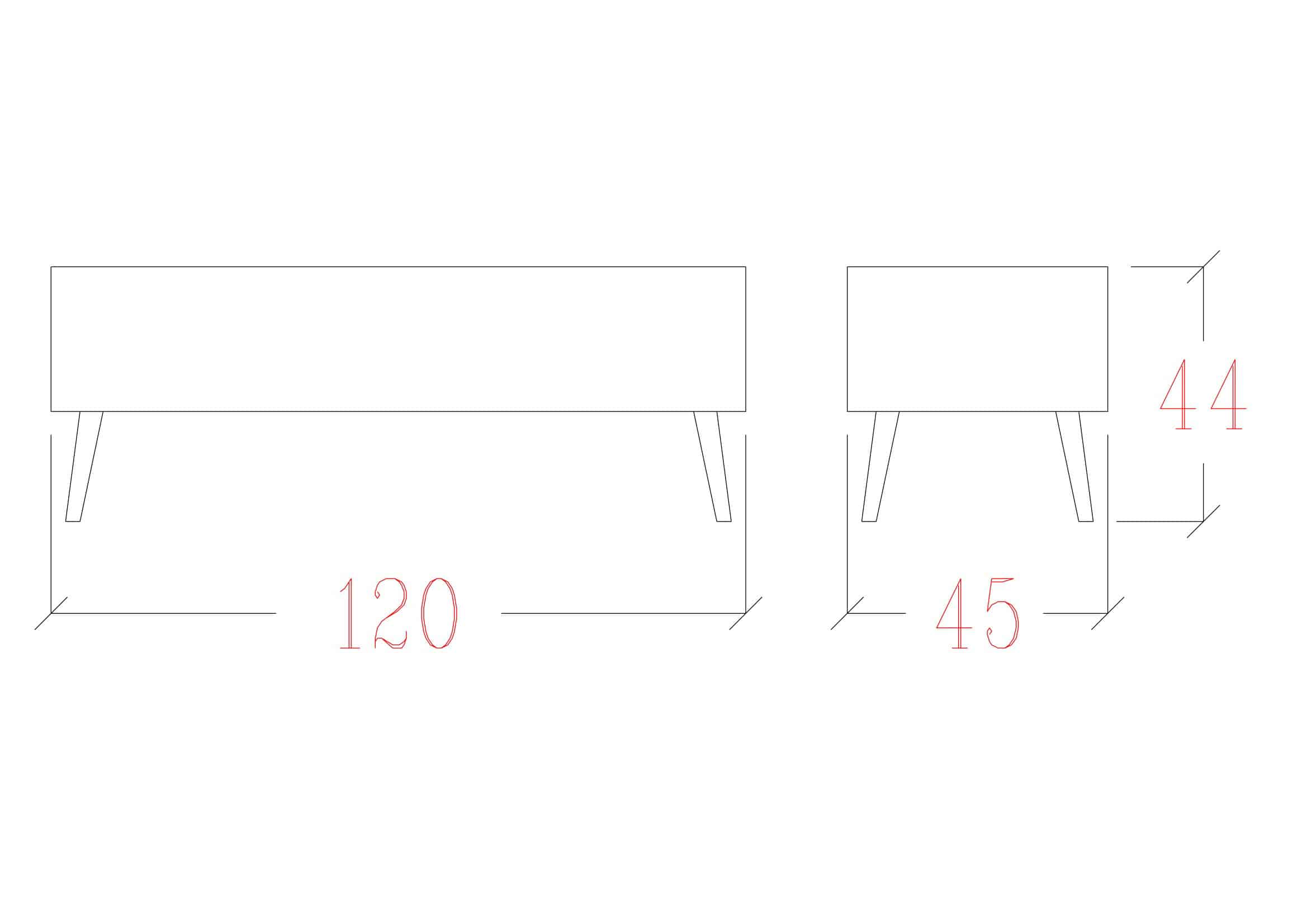 Tabure za čekaonicu Il Bacello