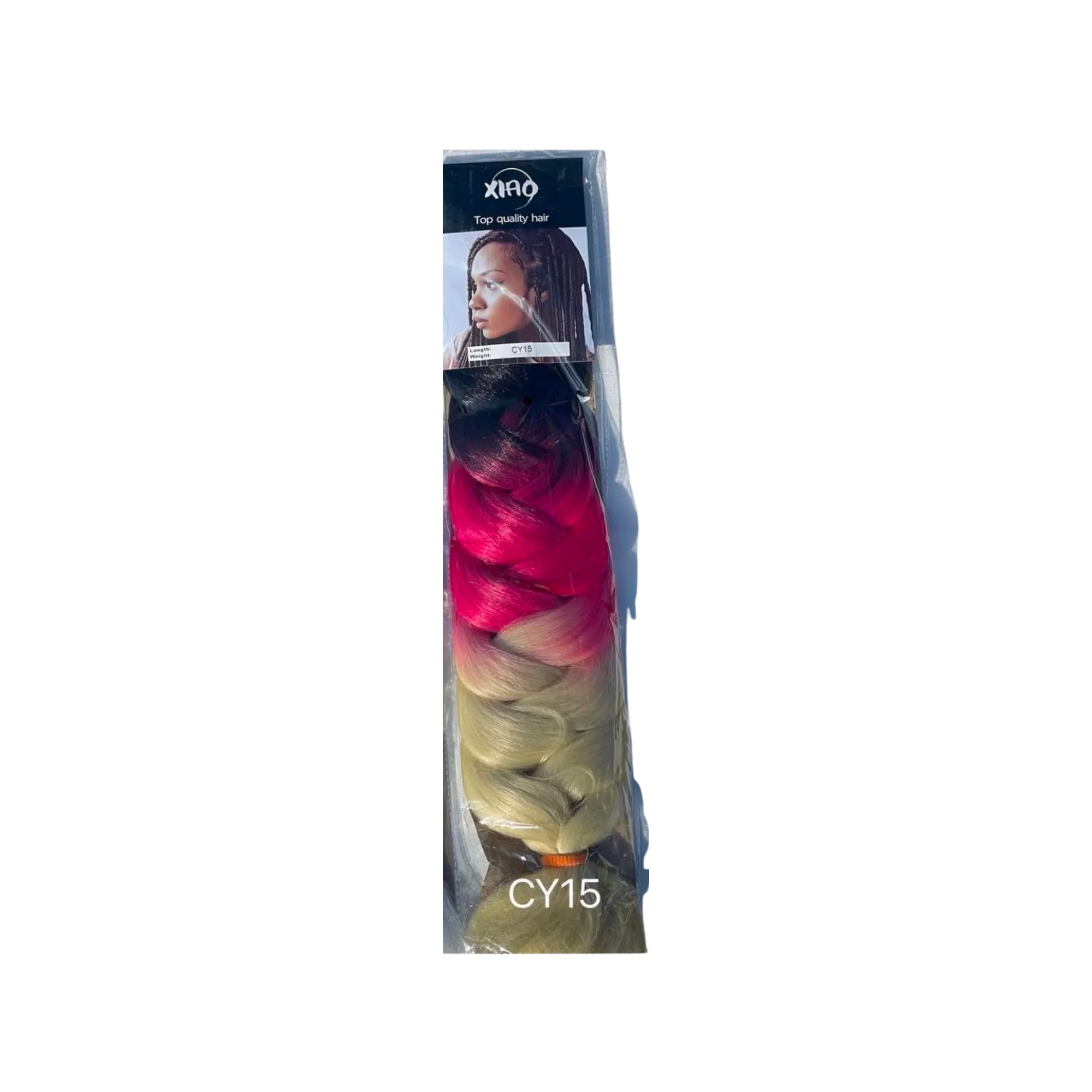 Večbarvni lasje Kanekalon
