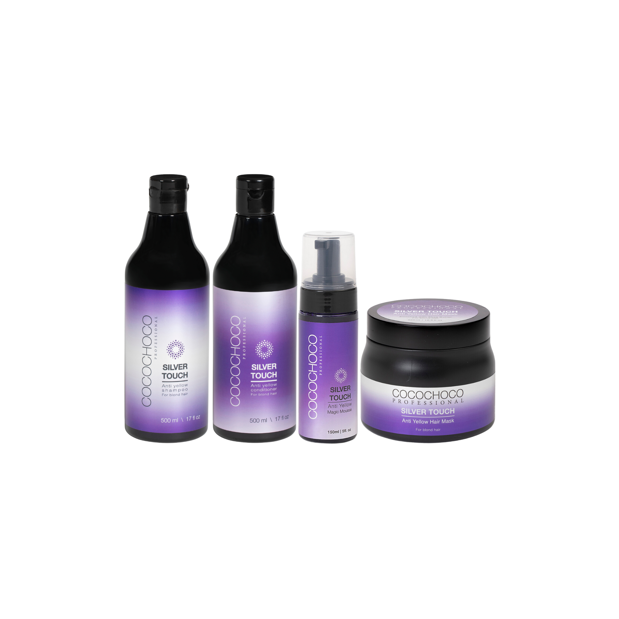 Anti Yellow negovalni paket za blond lase