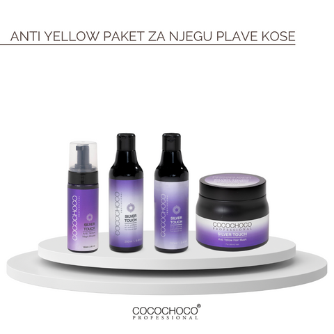 Cocochoco Anti Yellow care package for blonde hair