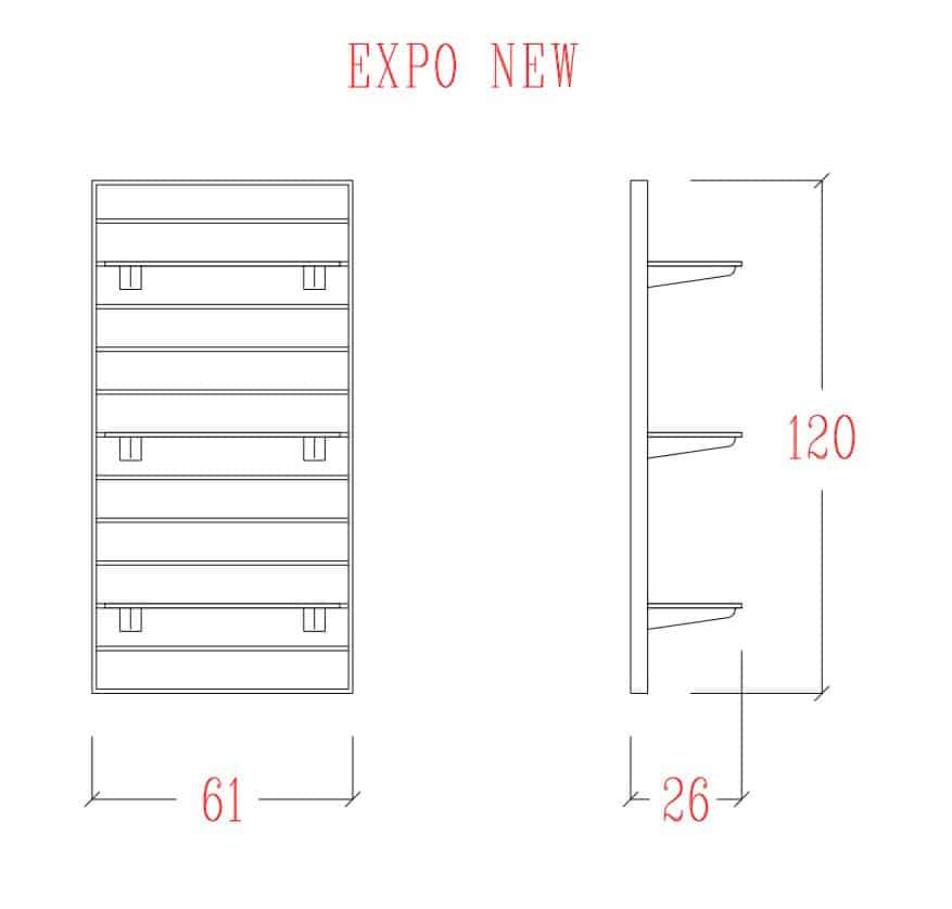 Izložbeni ormar Expo New