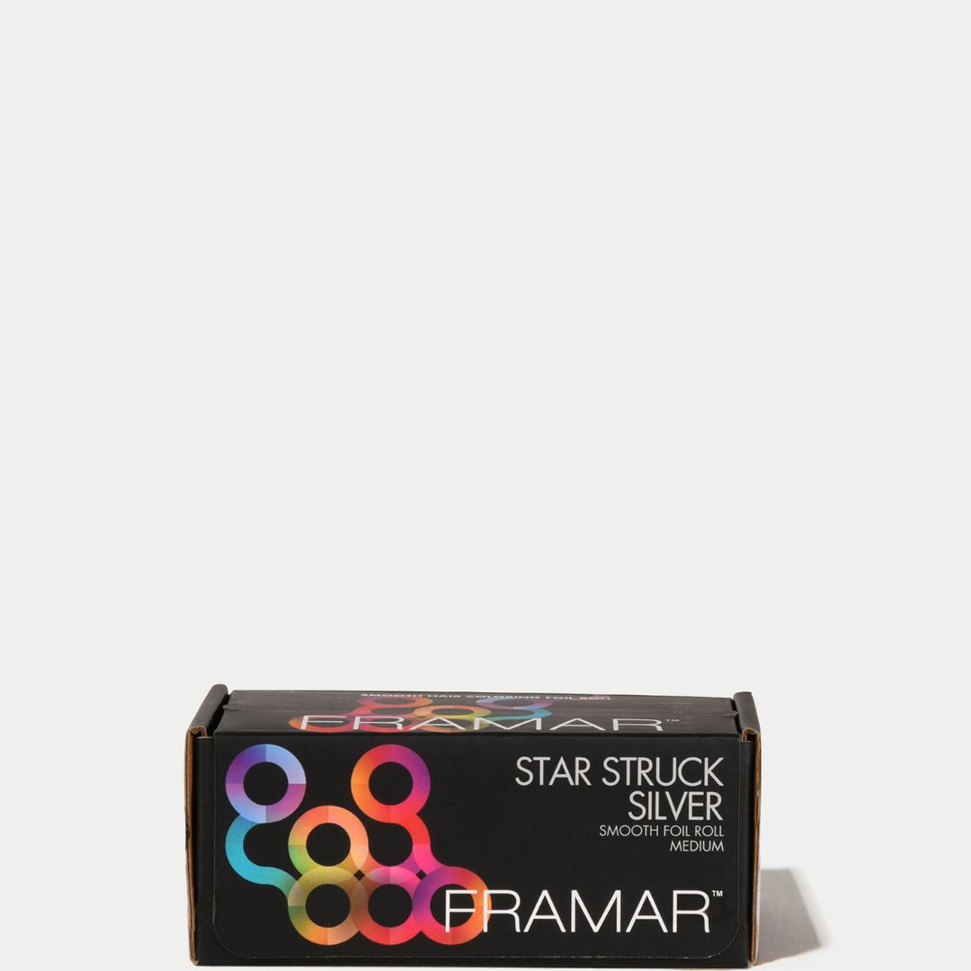 Framar Small roll medium 97,54 m Silver folija folija za pramenove