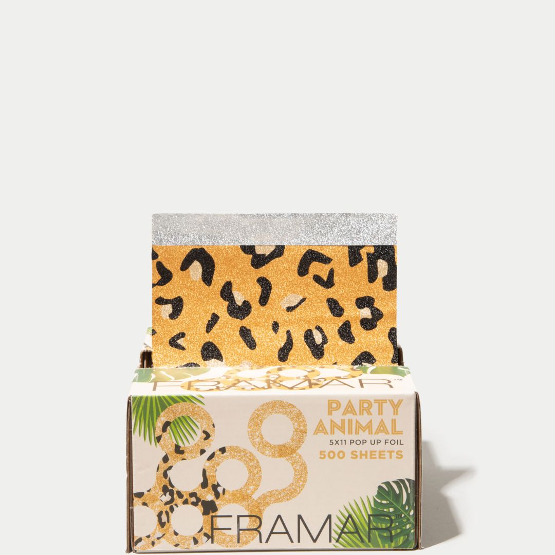 Framar 5x11 Pop Up Party Animal 500 reljefnih folija za profesionalno bojenje kose