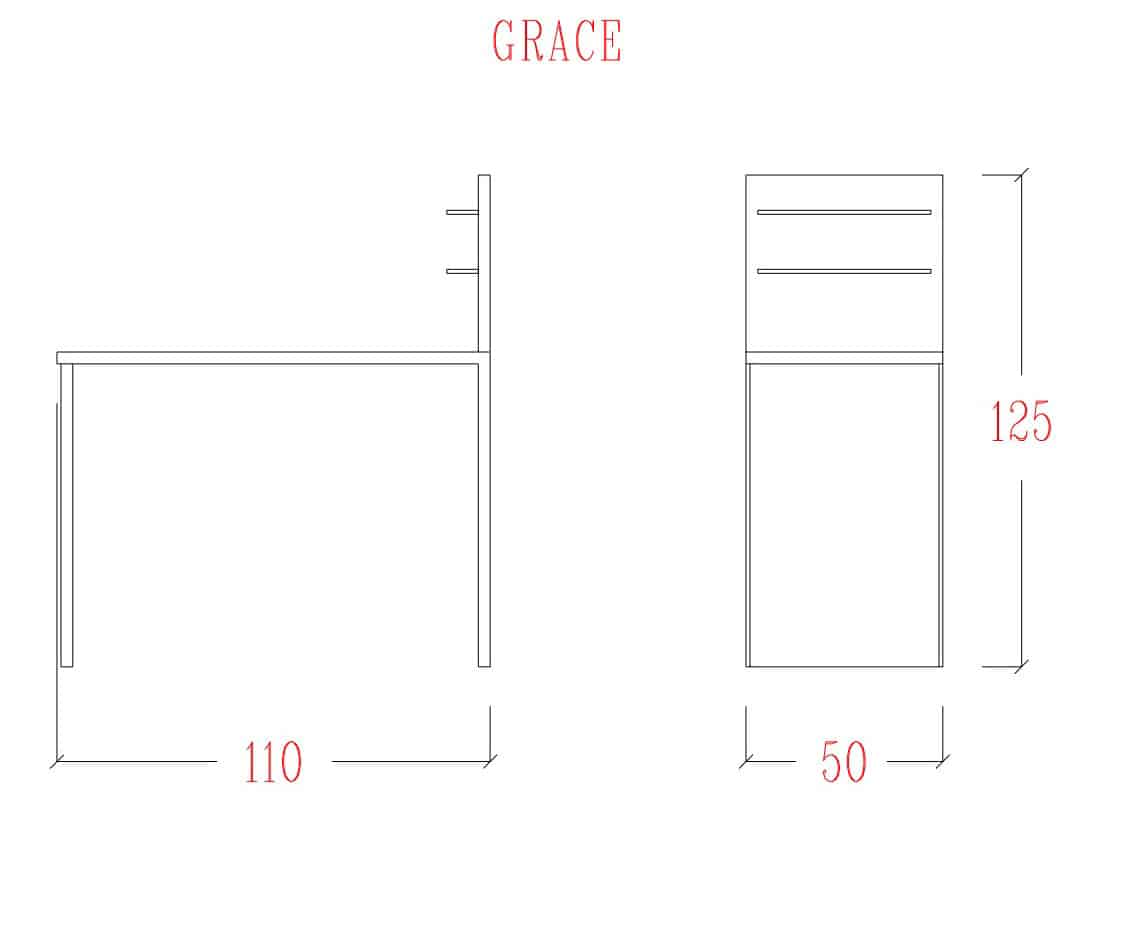 Stol za manikuru Grace+