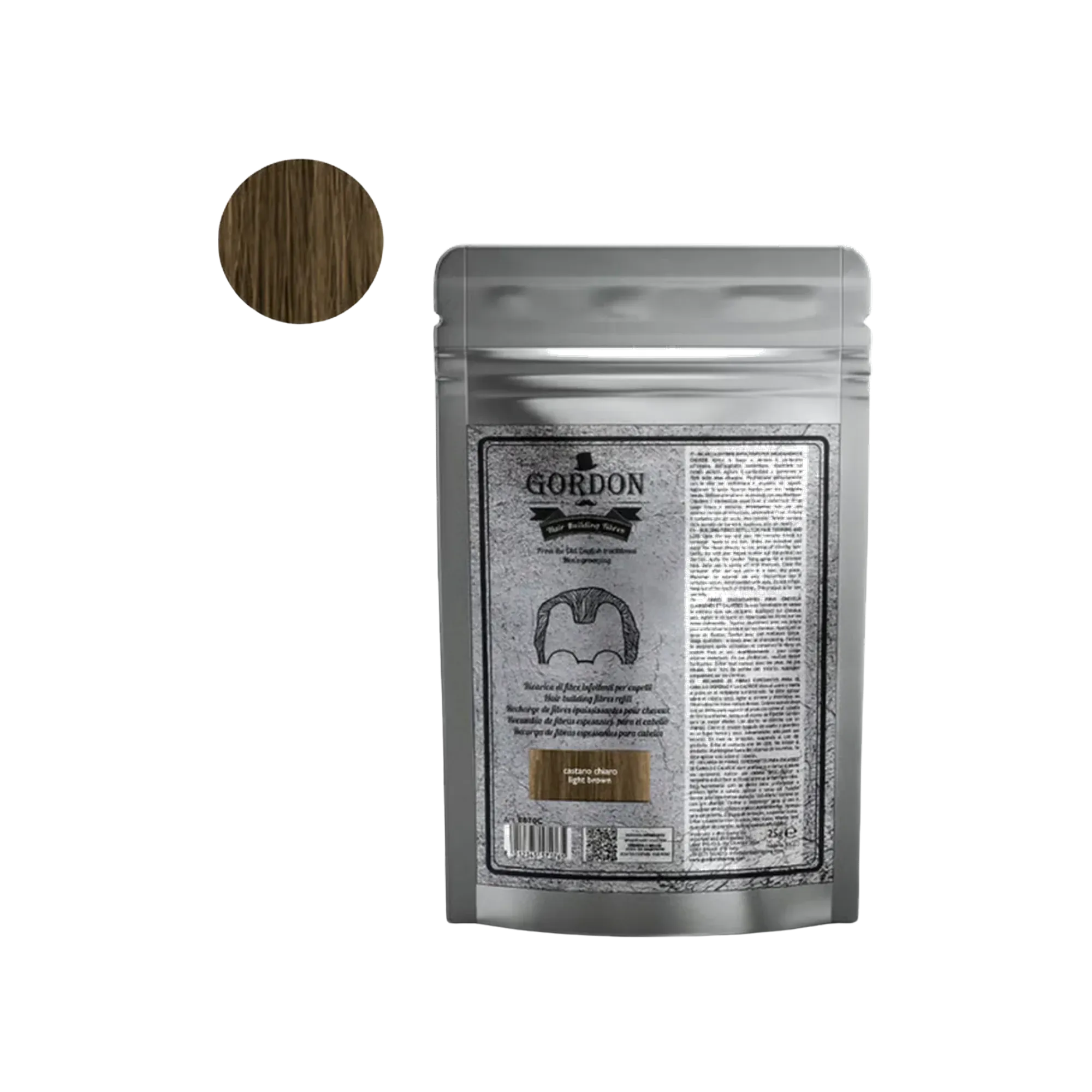 Nadopuna vlakna za kosu WARM BROWN 25 G