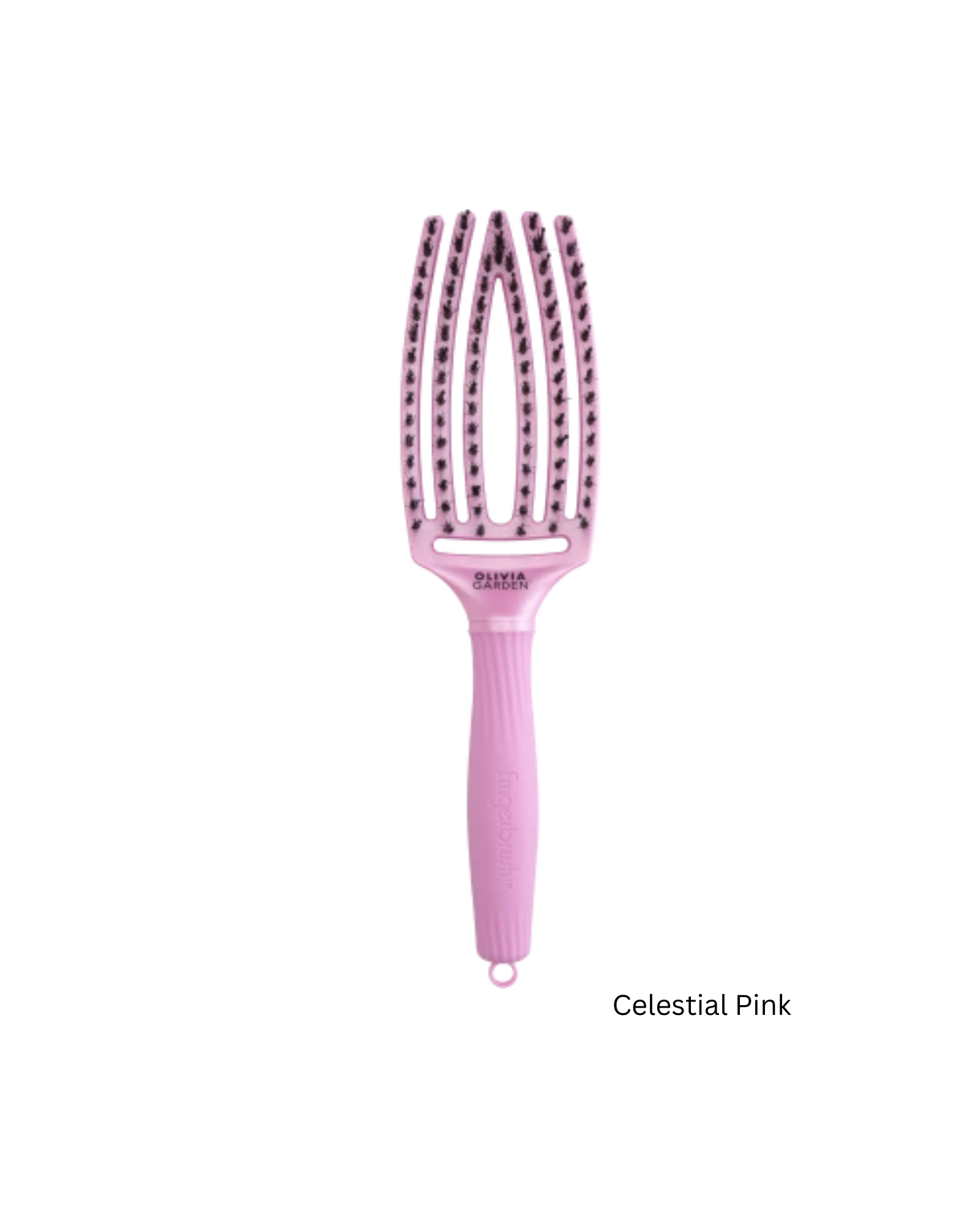 Olivia Garden Fingerbrush četka  pink