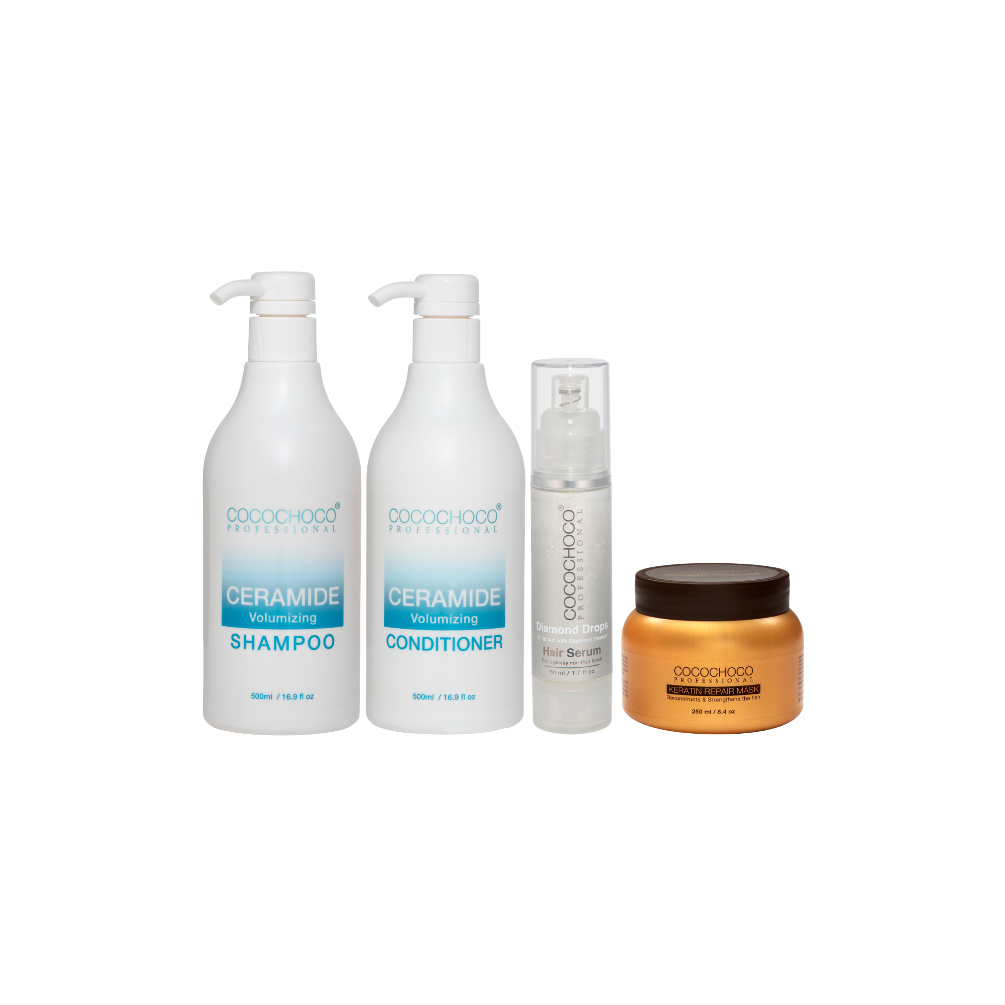 Cocochoco negovalni paket za mastne lase