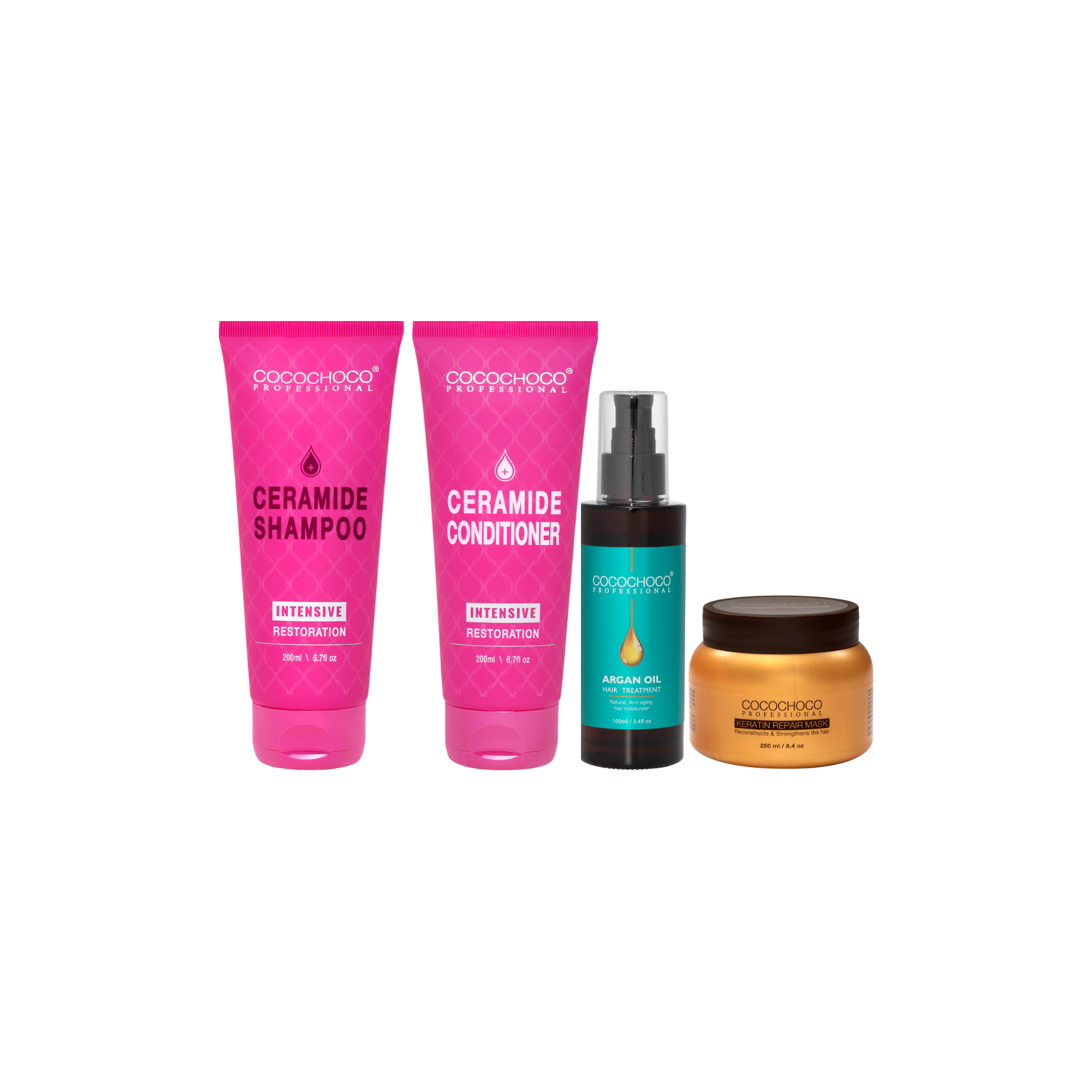 Cocochoco negovalni paket za suhe lase