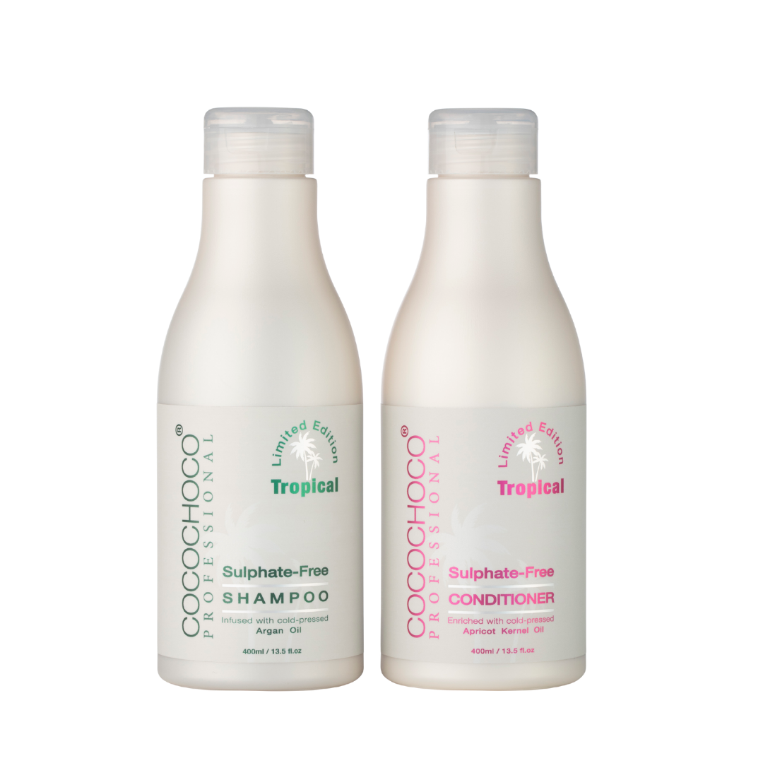 Savršeni paket: Cocochoco Professional šampon i regenerator bez sulfata Tropical Limited edition 400ml
