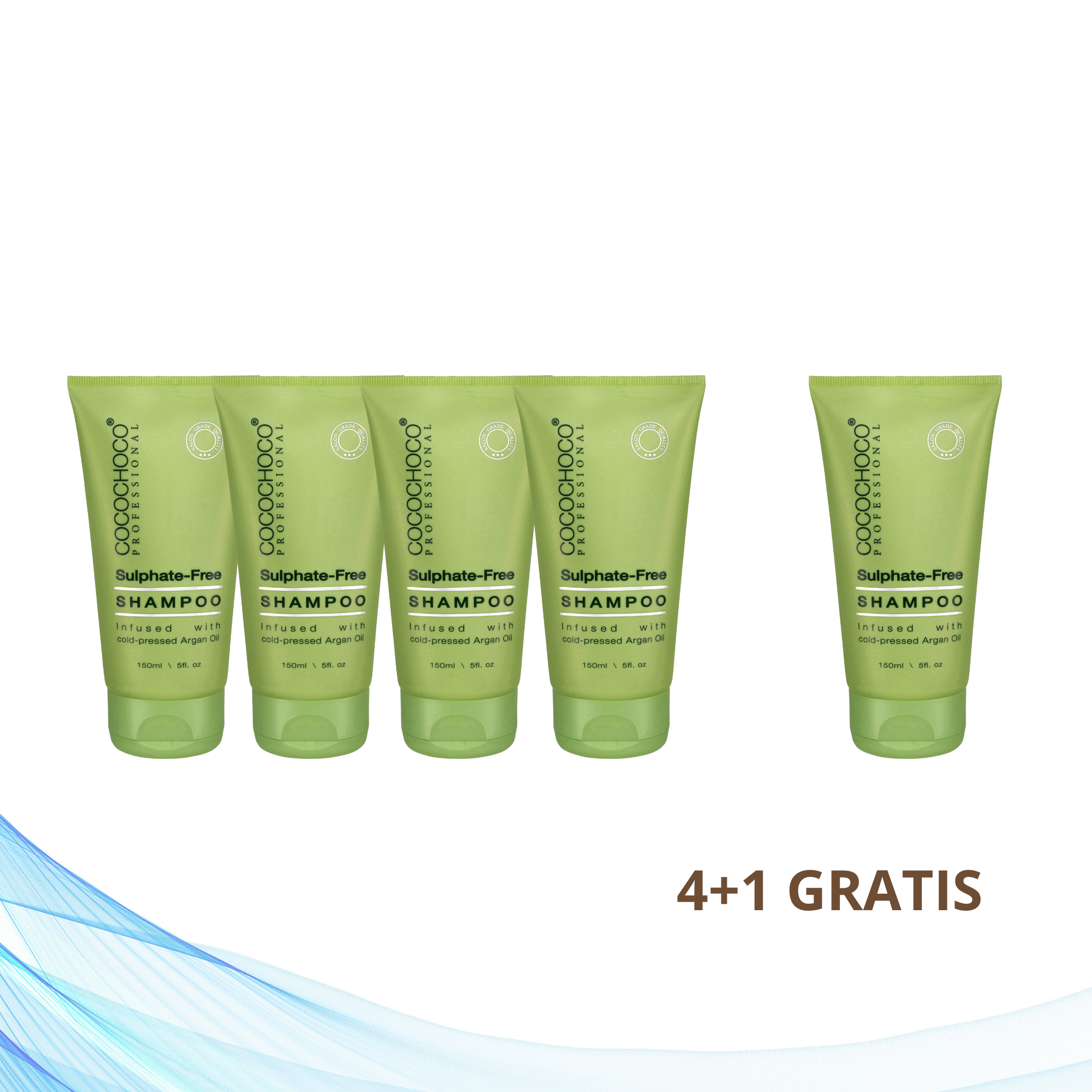 5+1 GRATIS Cocochoco šampon bez sulfata 150 ml