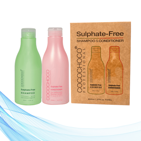 Cocochoco Professional sulfate-free shampoo and conditioner 400 ml