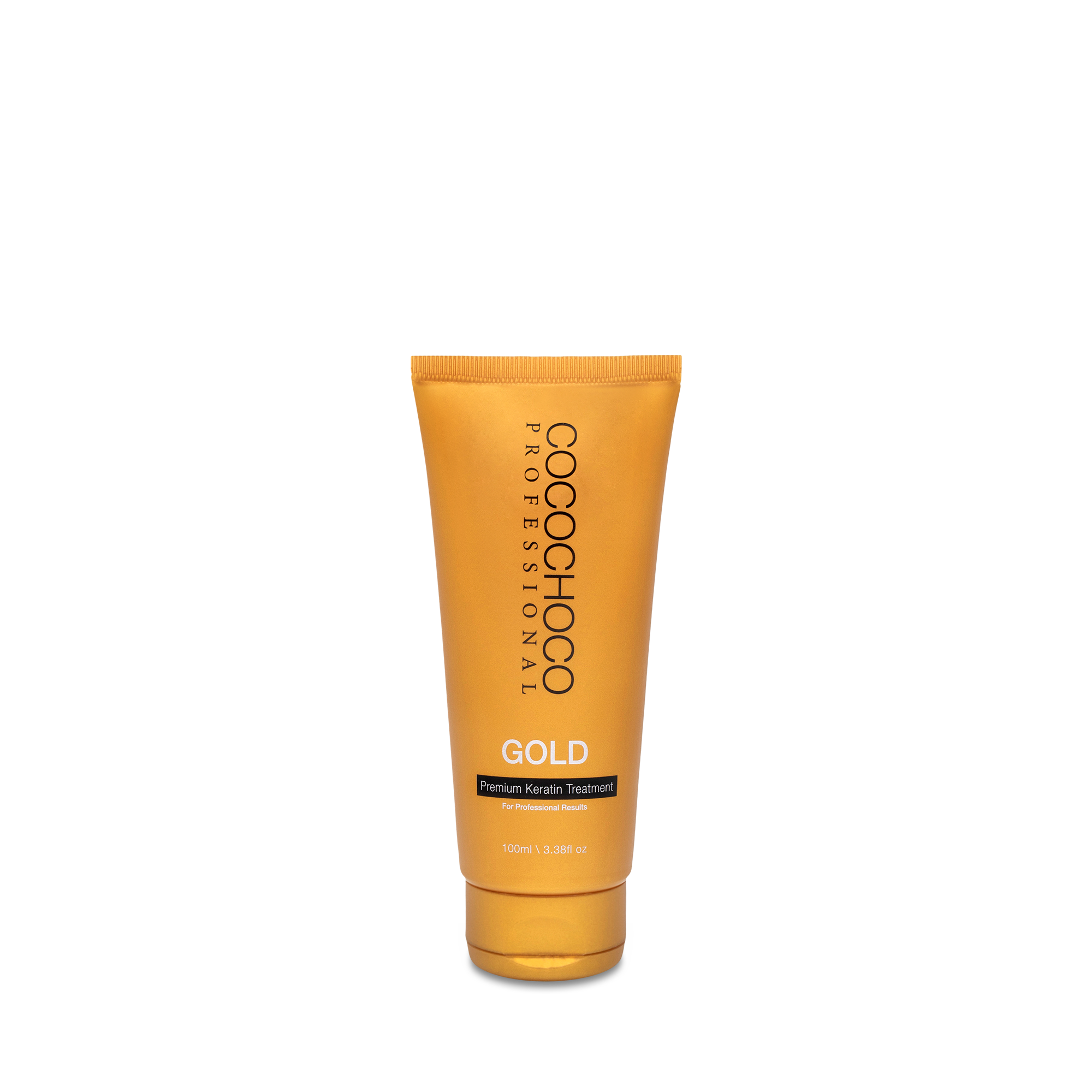 Cocochoco Professional Keratin GOLD 100 ml – keratinski tretman kose s 24k zlatom za trajno ravnu, sjajnu i zdravu kosu