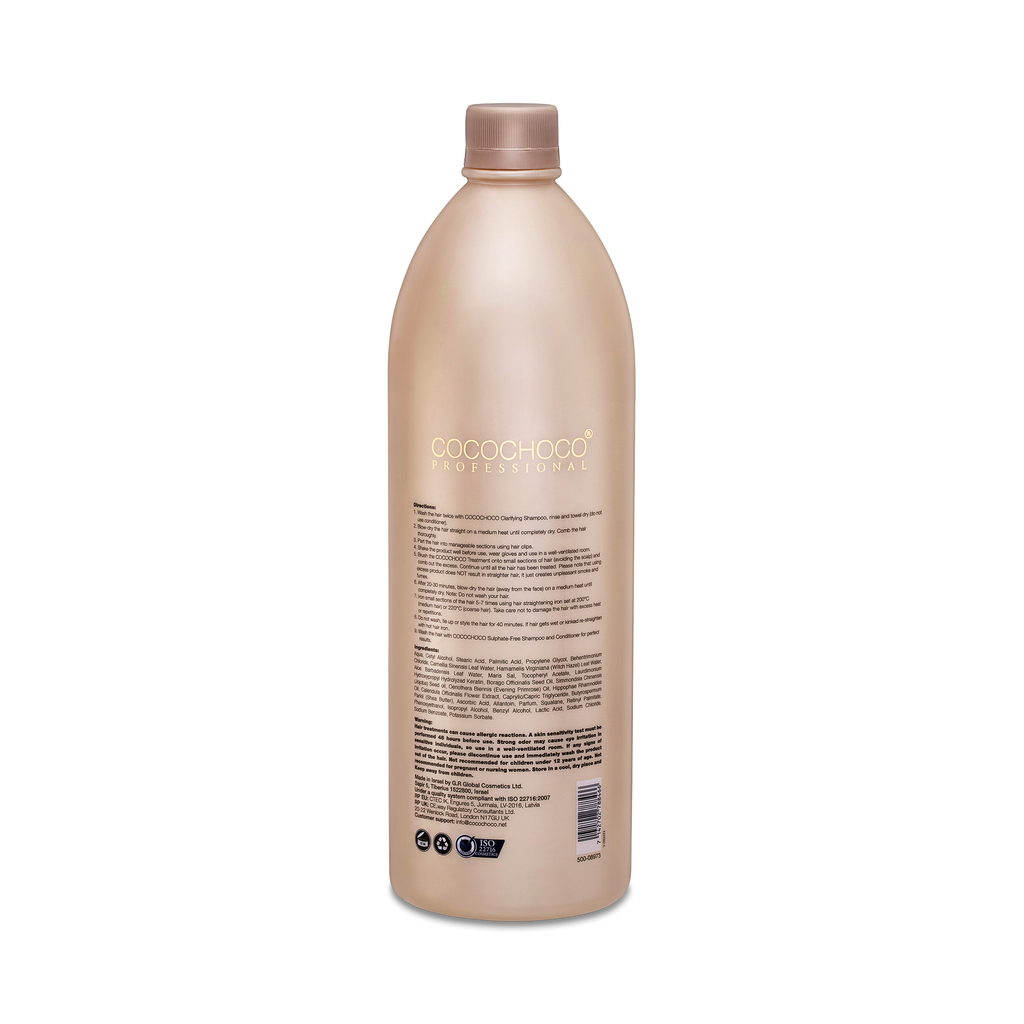 Cocochoco Professional keratin ORIGINAL za trajno ravne in zdrave lase 1000 ml