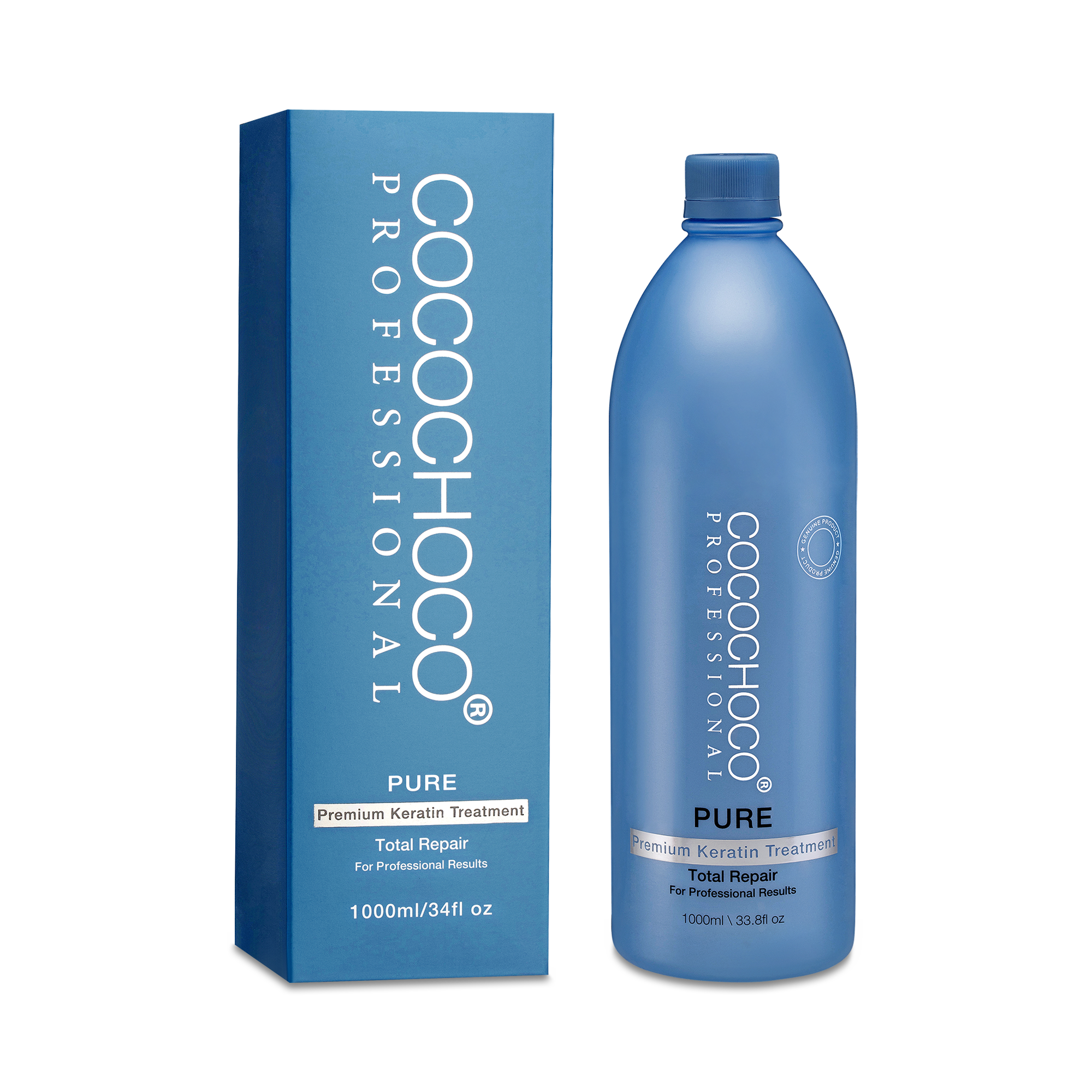 Cocochoco Professional Keratin PURE 1000 ml – keratinski tretman za trajno ravnu i zdravu kosu