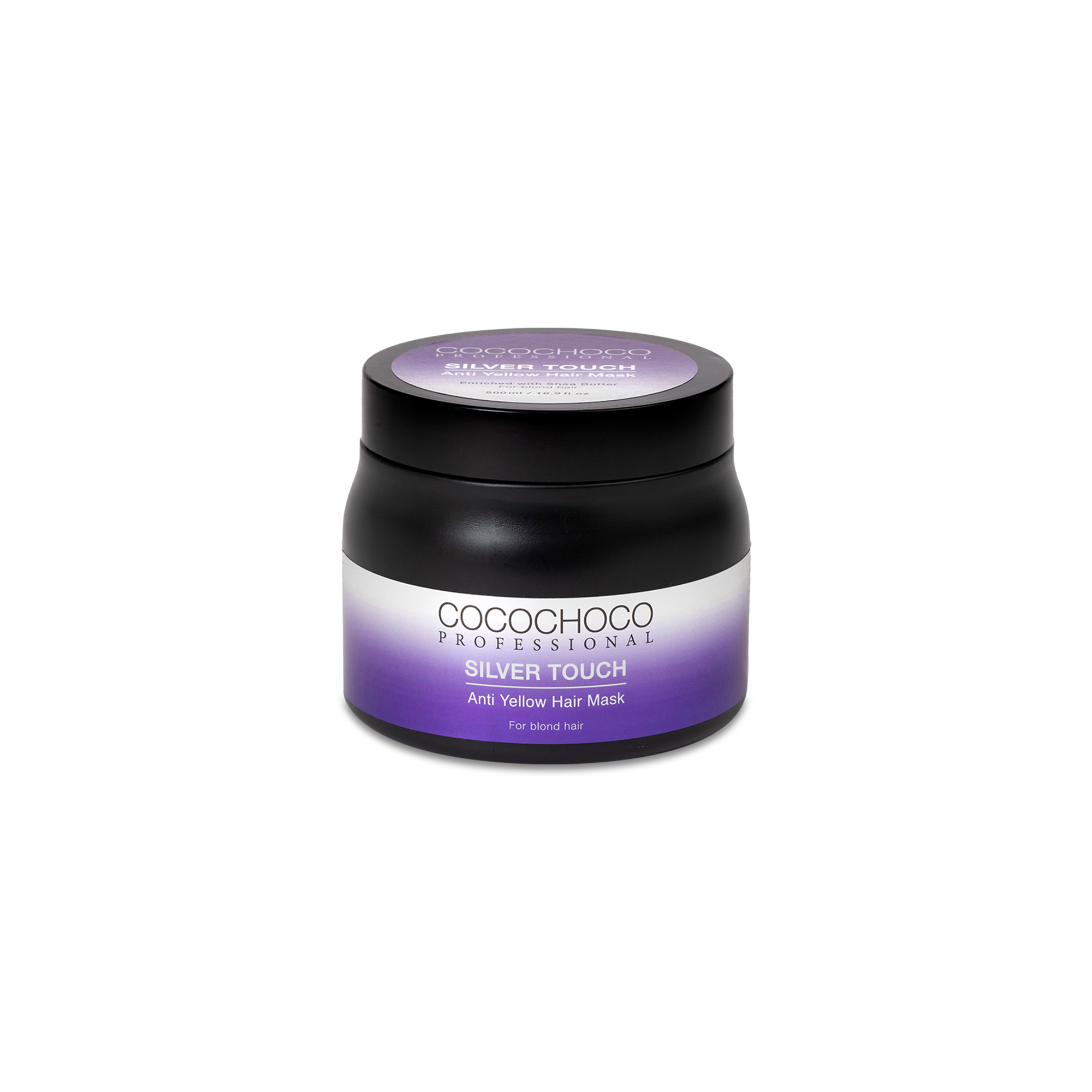 Cocochoco Anti Yellow Silver Touch maska za plavu kosu bez sulfata 500 ml uklanja žute tonove