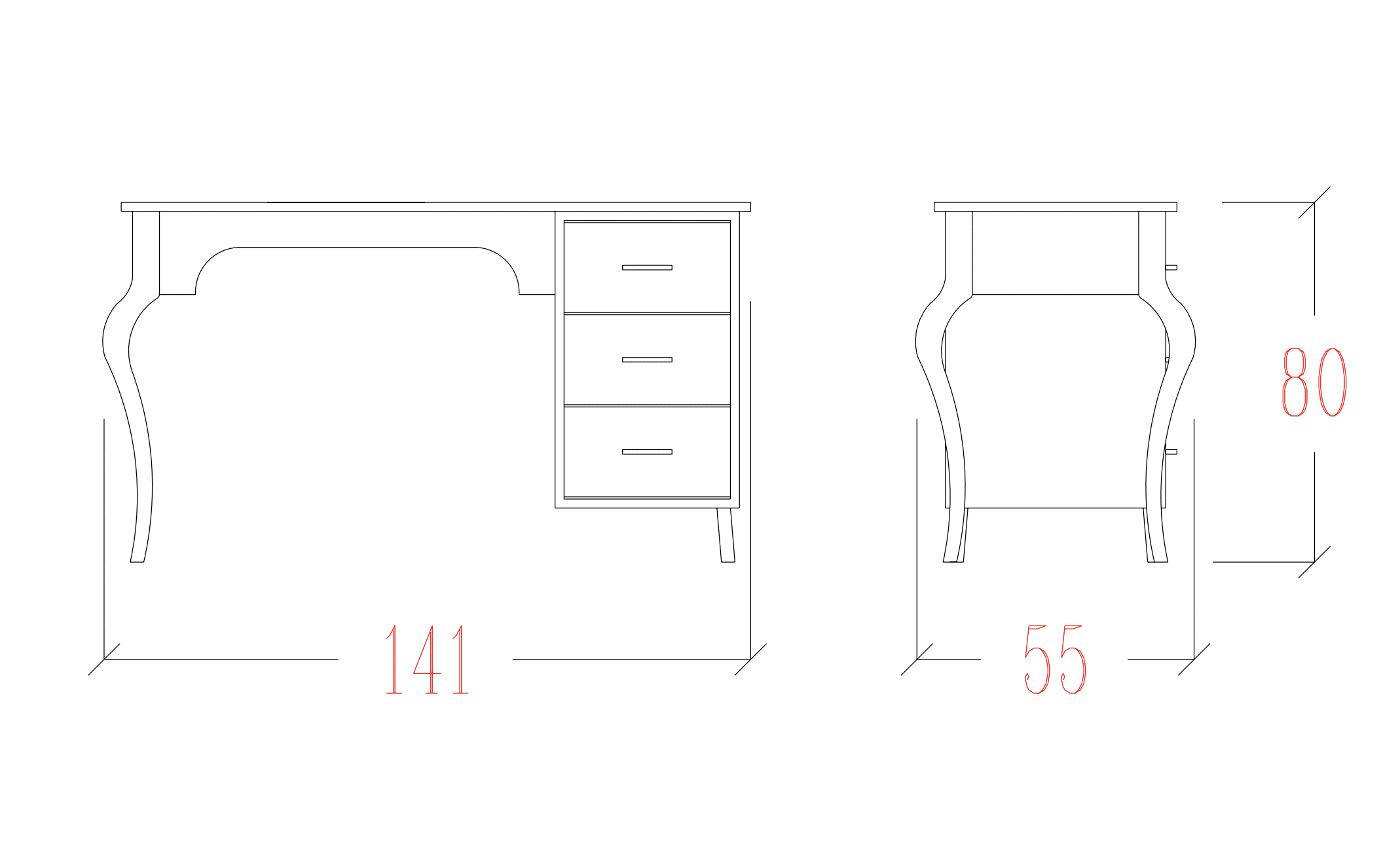 Stol za manikuru Marilyn