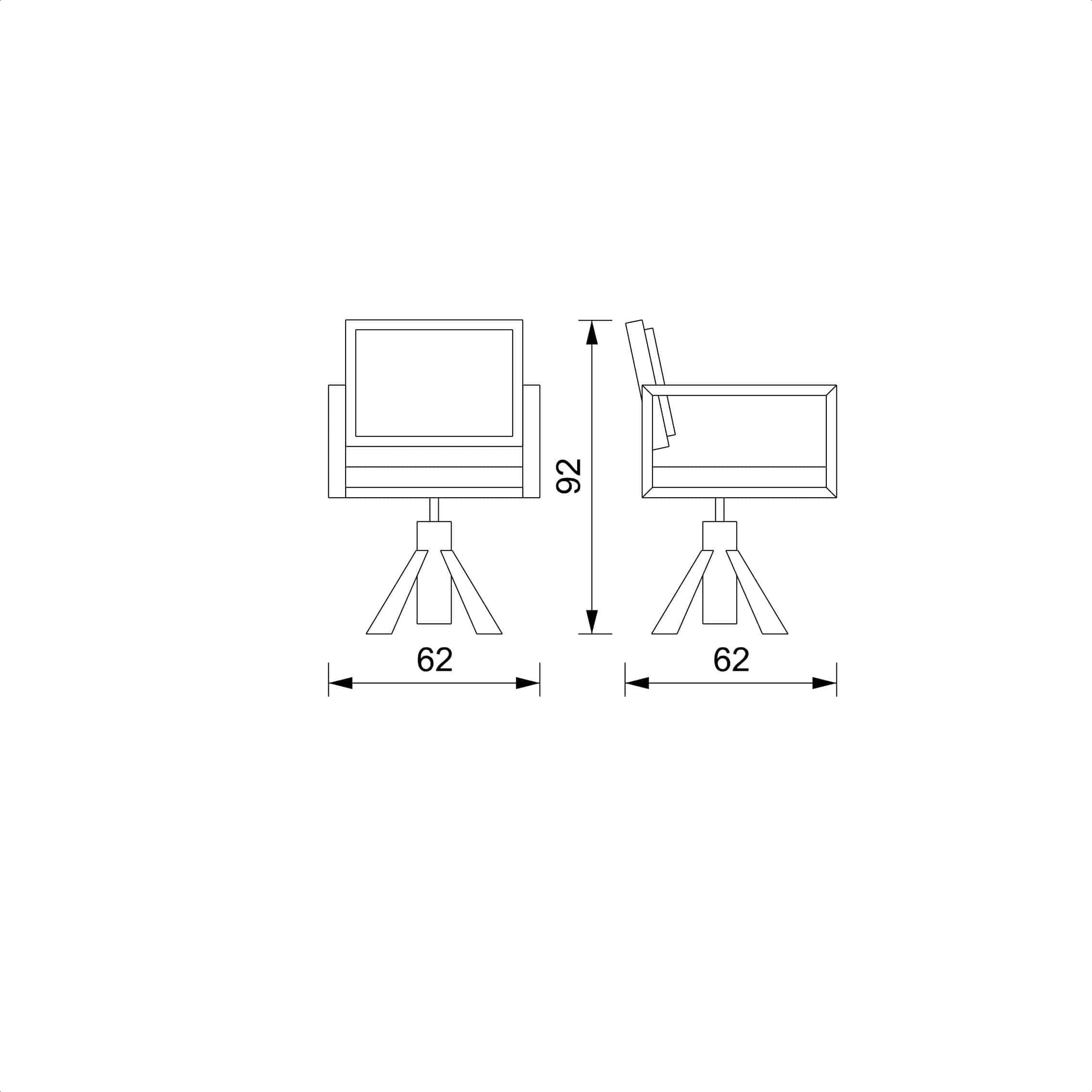 Frizerska stolica Iron