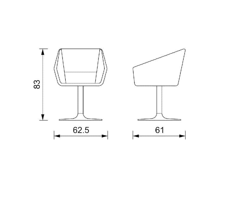 Frizerska stolica Dora