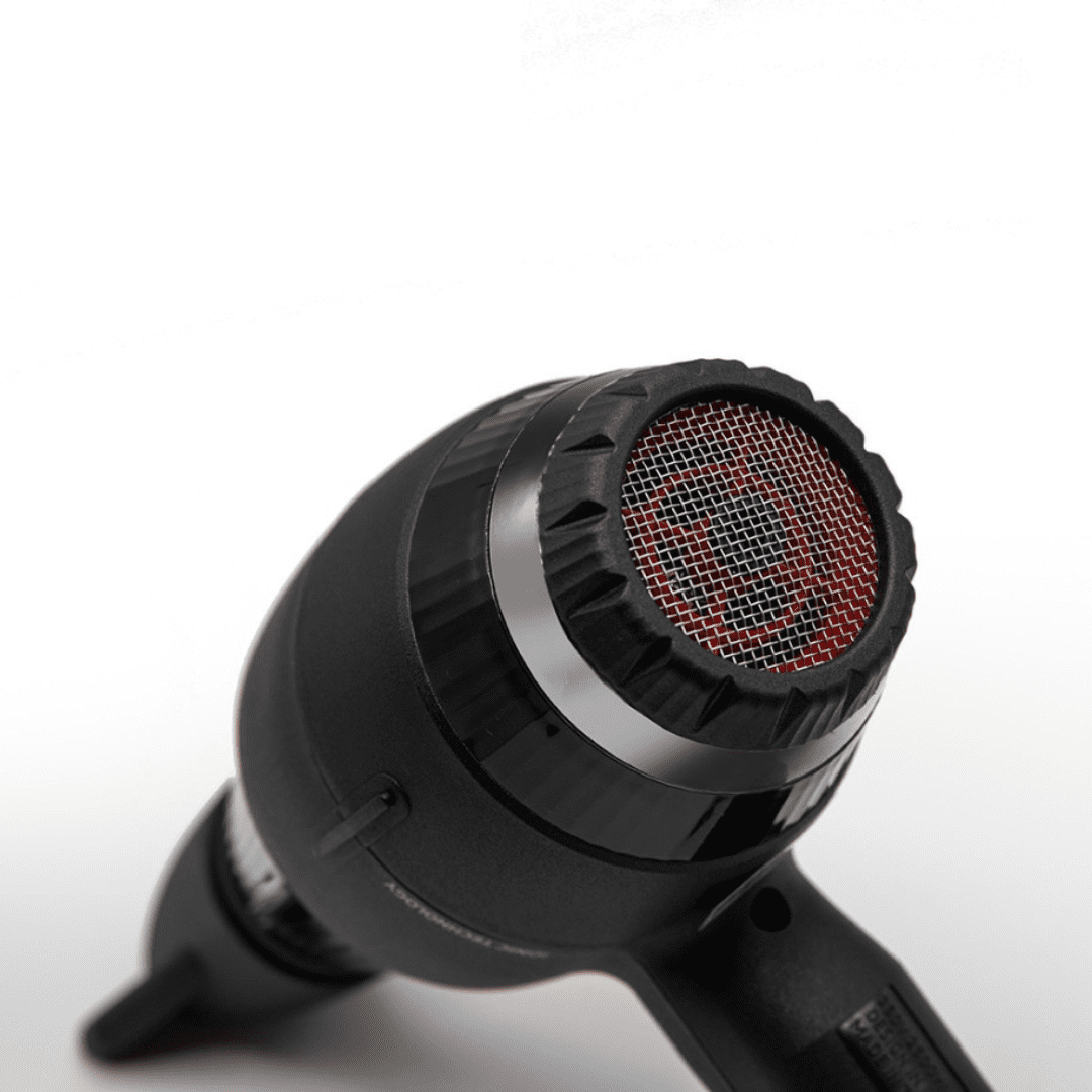 Corioliss Coriolissimo fen za kosu - pogled na stražnji filter i ulaz zraka