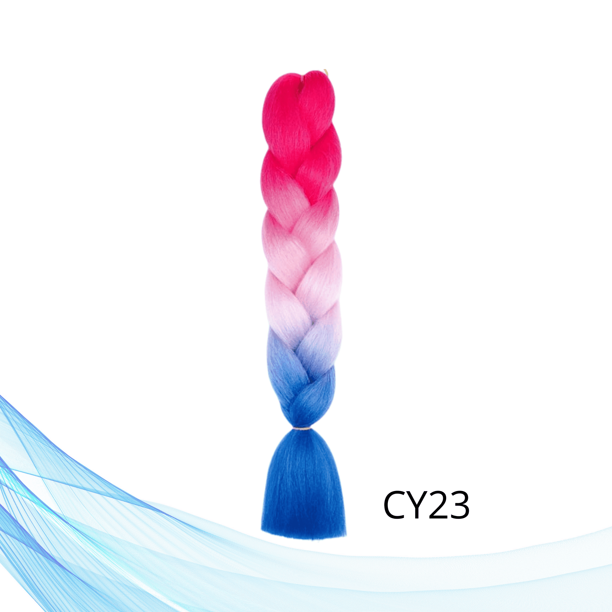 Kanekalon višebojna kosa